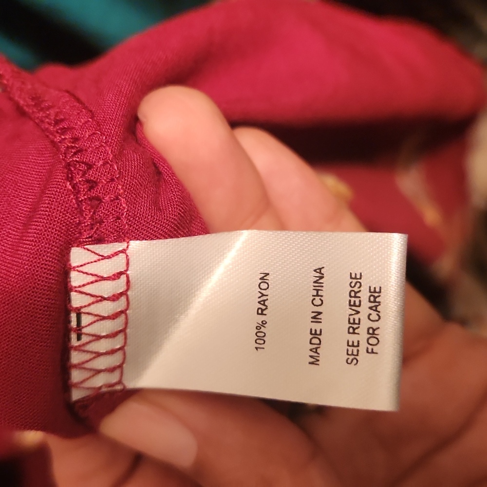 NWT Summer/fall dress XXL cactus and pearl - Picture 4 of 4